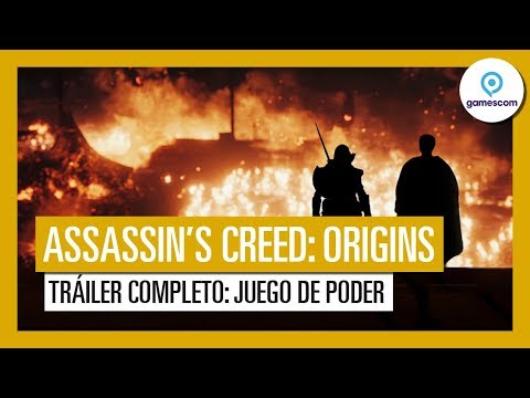 Assassin's Creed Origins: Tráiler Gameplay "Juego de Poder" del Gamescom 2017