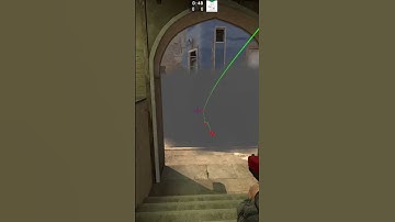 Smoke grenade spot #18 on Mirage | CSGO