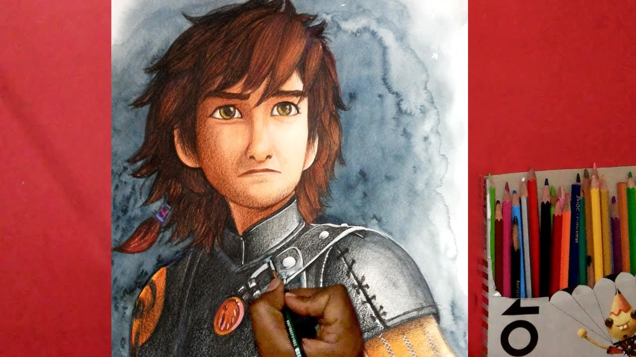 hiccup how to train your dragon 2 drawing