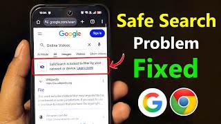 SafeSearch is locked to filter by your network or device | Results hidden by SafeSearch | Fix This