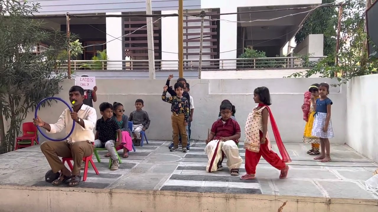 Skit by UKG children on MORAL VALUES