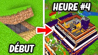 J'ai forcé 100 joueurs à construire la MEILLEURE BASE piégée sur Minecraft..