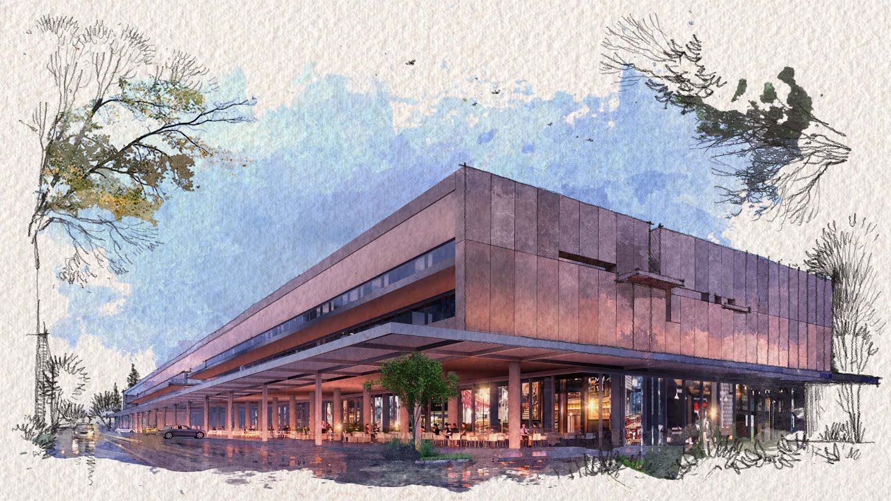 Photoshop Post Production | Architecture Visualization Rendering ...