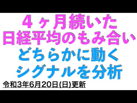日本株の底堅さ　日経平均の上昇トレンドの際の安値は基準線でサポートされている　もみ合い時はそれを下抜けしていない