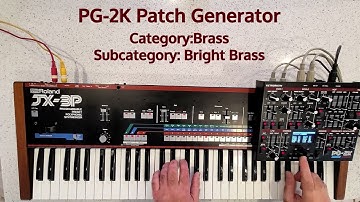 PG-2K Patch Generator - "Bright Brass" Category