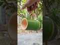 How to make bamboo cup bamboo craft diy