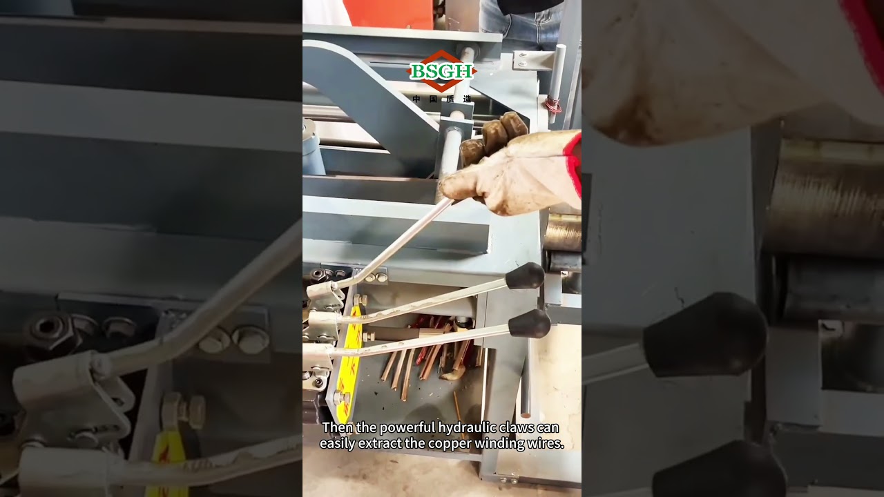 Outstanding Motor Stator Recycling Machine | Multi-function Electric Motor Wrecker