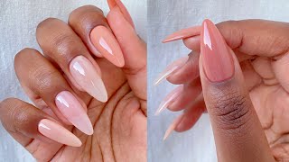My Top 5 Nude/Cover Gel Polishes | Nude Gel Polishes On Brown Skin by Nail Journal 29,674 views 1 year ago 6 minutes, 42 seconds