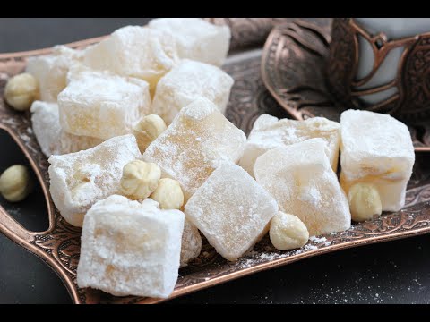 BAYRAMA LOKUMUNUZU KENDİNİZ YAPIN! ORJİNAL TÜRK LOKUMU TARİFİ Turkish Delight recipe