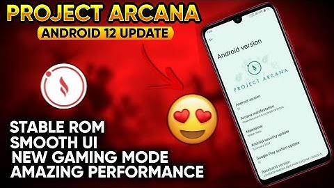 Arcana Project For Redmi Note 7 Pro | Arcana Project 3.0 Clover | Arcana OS Android 12 | OP Perf.