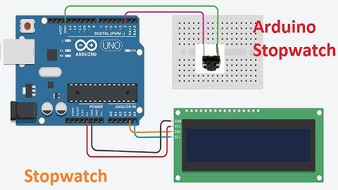 Build a Simple Stopwatch with Arduino: Button-Controlled Timer on LCD Display