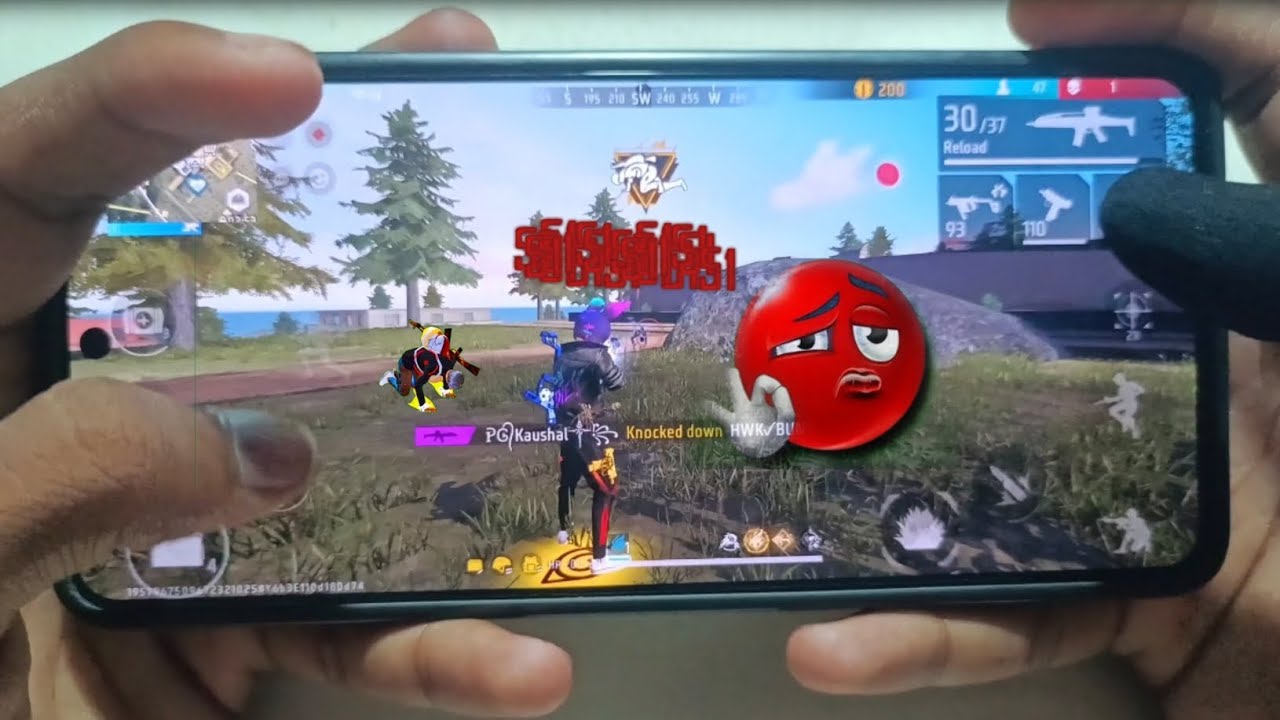 POCO X6 PRO 📲 FREE FIRE MAX SENSITIVITY GAMING TEST 🎮 BR RANK SOLO VS ...