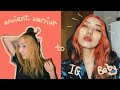 Үсээ өөрөө будав | Dyeing my hair CORAL RED because it`s spring