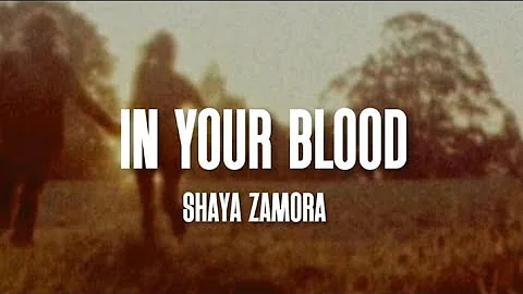 Shaya Zamora - In your Blood ( Lyrics ) unreleased song