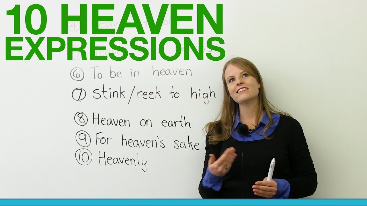 ⁣10 HEAVEN Expressions in English