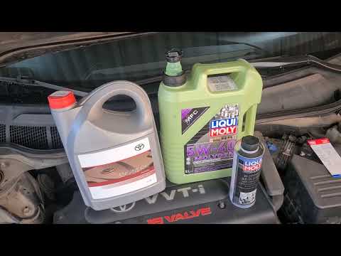 ВАЖНО! Меняю МАСЛО TOYOTA на LIQUI MOLY! Был в ШОКЕ от результата!