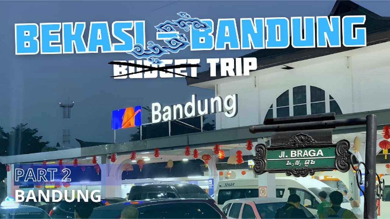Niat Hemat Berakhir Boncos! Solo Trip Bandung Berujung Khilaf Naik Whoosh 😭 | Part 2