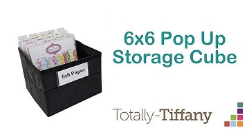 6x6 Pop Up Cube from Totally Tiffany