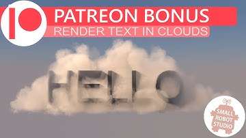 Patreon Bonus Tutorial - Render Text in Clouds