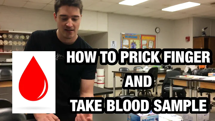 How to Prick Your Finger (subtitles) - Ohio University - Human Anatomy & Physiology