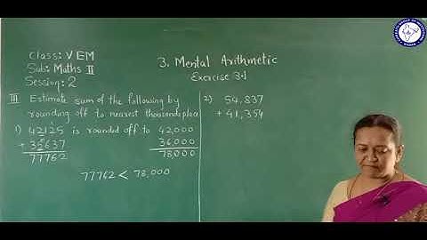 CLASS 5 (EM) | MATHS (PART-II) | MENTAL ARITHMETIC | SESSION 2