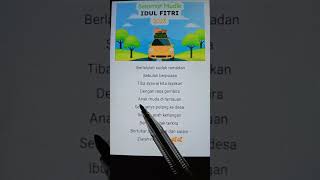 Lirik Lagu Suasana Hari Raya Anuar Zain Cover By Mazro🥰🥰