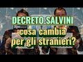 Decreto Salvini  tutti i dettagli per i migranti