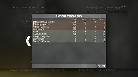 PS3 MW2 HACKER ILLUSIVE MODDzz