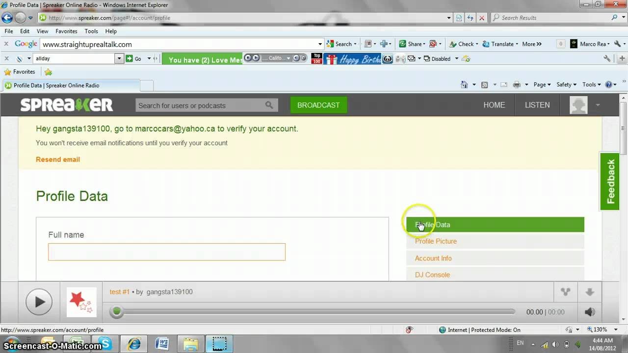 How to start your own internet radio broadcast youtube