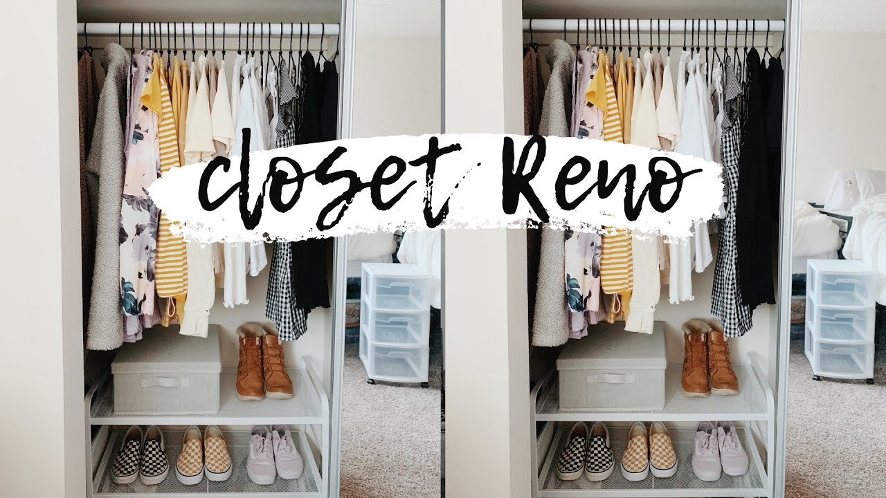 Closet Clean-out & Remodel - YouTube