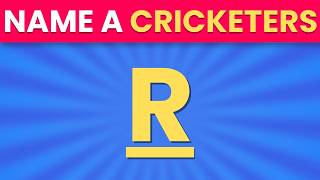 Name A Cricketer For Every Letter A to Z 🧠🏆 | Ultimate Cricket Quiz screenshot 3