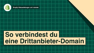 So verbindest du eine Drittanbieter-Domain