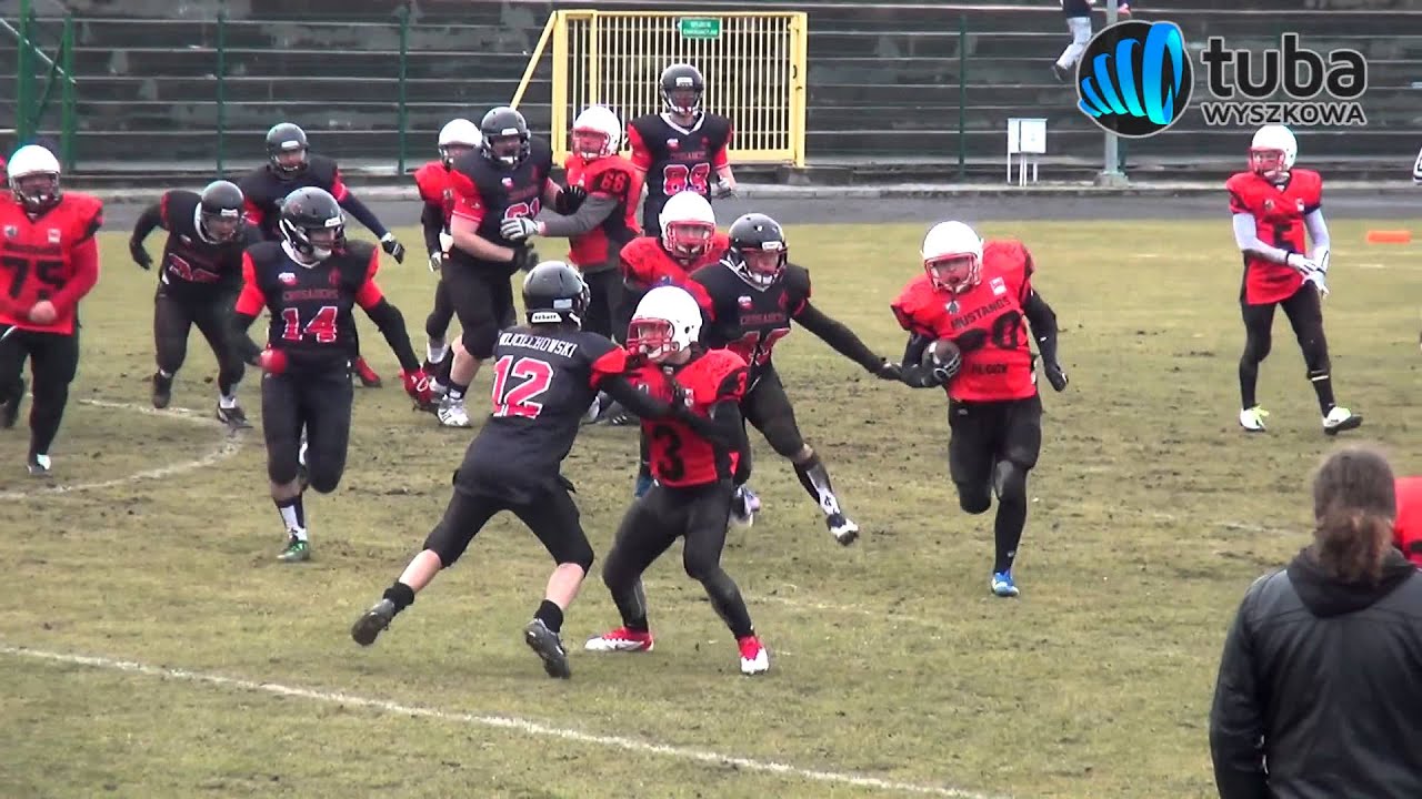 Crusaders Warszawa - Mustangs Płock Wyszków 2014 relacja zwrotna