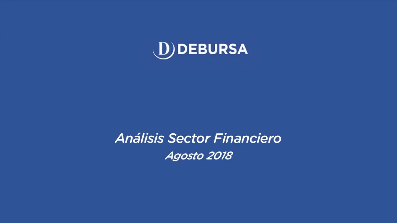 merval stock market Análisis del Sector Financiero - Agosto 2018