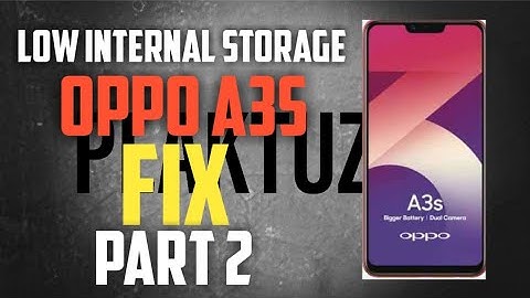#OPPOA3S low internal storage FIXED.!!! Adopted storage solution nga ba? Part 2