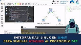Integrar Kali Linux en GNS3 (bien explicado)