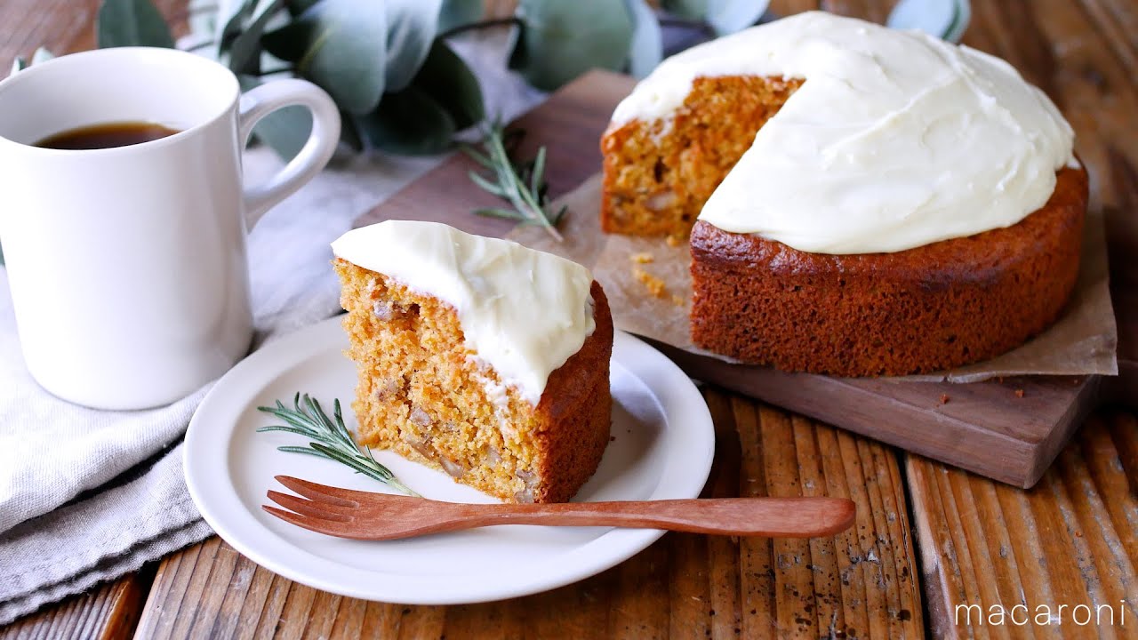 Rice flour carrot cake] Gluten-free! No flour or butter