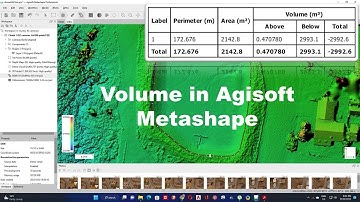 How To Calculate Volume In Agisoft Metashape