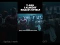 T-REX WITH THE I ALMOST KILLED MYSELF LINE VS AVE #clipeverythingtv #shorts #rapbattle