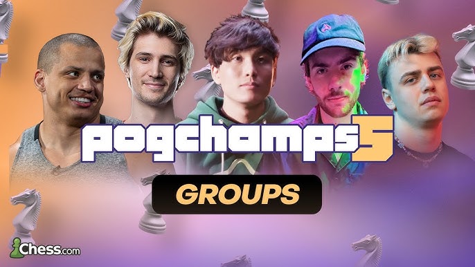 PogChamps 5: Frank-Is-Heres v. Jarvis, DAILY DOSE v. GHASTLY, JINNYTTY v.  TYLER1, and CDAWG v SYKUNNO on Day 1 - chess on Twitch