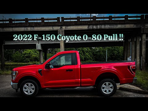 2022 Ford F-150 XL Regular Cab 5.0 0-60 - YouTube