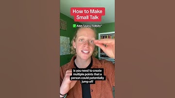 3 small talk tips for introverts #shorts