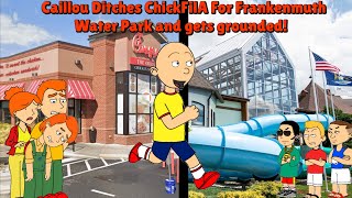 Caillou Ditches Chick-Fil-A For Frankenmuth Water Park And Gets Grounded! My Longest GoAnimate Ever!