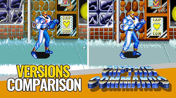 Captain Commando 🔫 Versions Comparison ▶ Evolution through its Ports