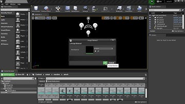 Free #Unreal Engine editor blueprint sample: right click assign material in content browser