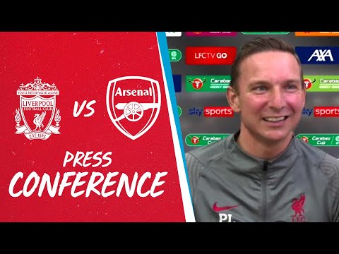 Liverpool's Carabao Cup press conference | Pep Lijnders previews Arsenal