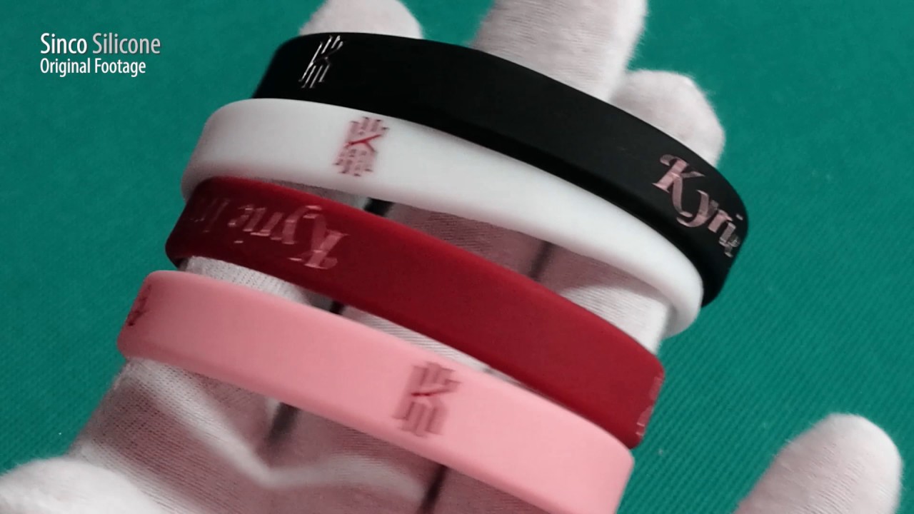 custom personalized rubber silicone wristband bracelets wholesale bands