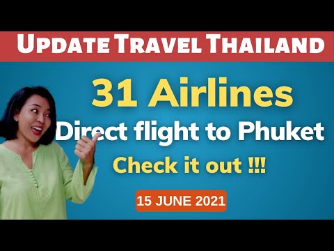 Video: Vilka flygbolag flyger till Phuket?