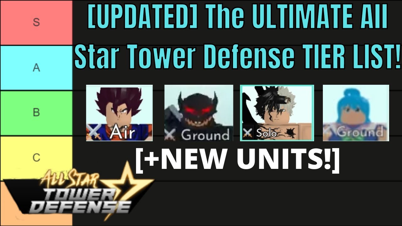 👑Who is the Best 5 Star? All Star Tower Defense 5 Star Tier List