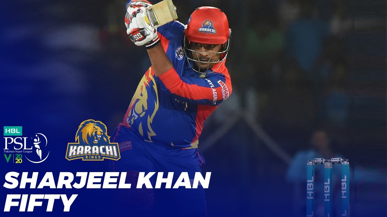 Sharjeel Khan Fifty | HBL PSL 2020 | MB2T